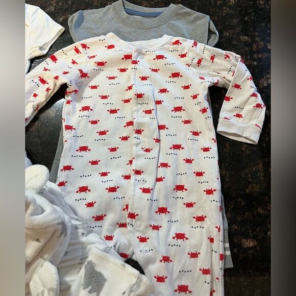 Bundle 25 girl clothes NB-6/9mo:Carter, Jack &Cat, Little James, Just1You, H&M - Picture 3 of 11